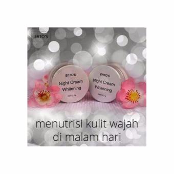 Ertos Night Cream Whitening Paket Hemat 3 Buah - Krim Pemutih WajahWanita September 2019 - 3 Ertos Night Cream Whitening Paket Hemat 3 Buah - Krim Pemutih WajahWanita - 3