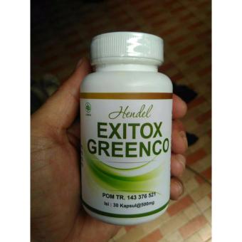 Gambar Exitox Greenco Asli Pelangsing Cepat Exotix Green Coffee Bean
