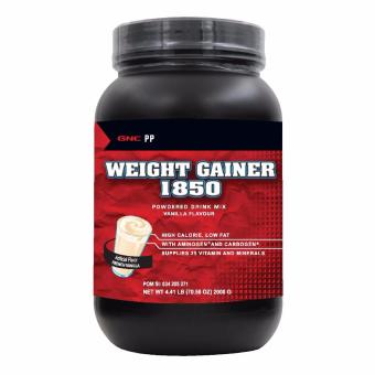 Gambar GNC PP Weight Gainer 1850   Vanilla Flavour  2 kg (70,58 OZ)(504364)