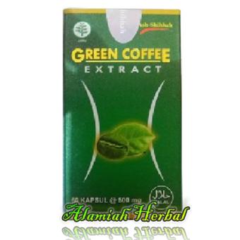 Gambar Green Coffee Extract Ash Shihhah @ 60 kaps + gula jagung
