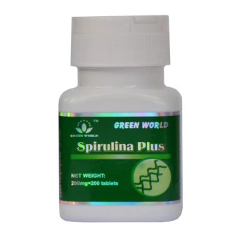 Gambar Green World Spirulina Plus Tablet