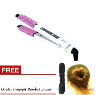Sonar Catok Hair Styling Tools 2in1 SN-20 - Gratis Penjepit Rambut Donat 1 Pcs
