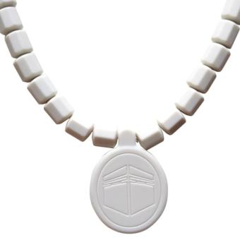 Ginsamyong Kalung Gelang Kesehatan Relief Ka bah Mekkah & Masjid Nabawi Madinah Putih .