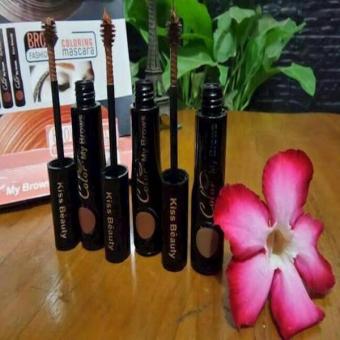 Gambar (Isi 3Pcs) Mascara Alis Kiss Beauty Color My Brow