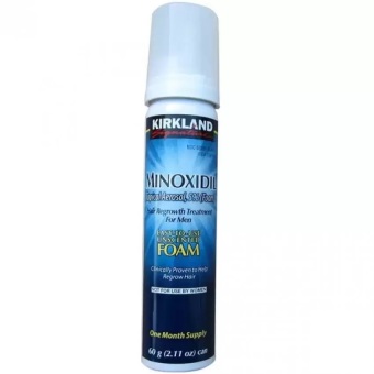 Gambar Kirkland Signature Foam Minoxidil 5% Penumbuh Rambut Pria   60g