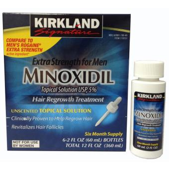 Gambar Kirkland Signature Minoxidil 5% Extra Strength Penumbuh Rambut   60 ML