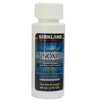 Gambar Kirkland Signature Minoxidil 5%   Obat Mengatasi Rambut Rontok, Penumbuh Aneka Rambut   Brewok Asli Costco USA Original 100%
