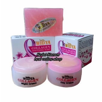 La Widya Cream Collagen Siang Malam dan Sabun Collagen 