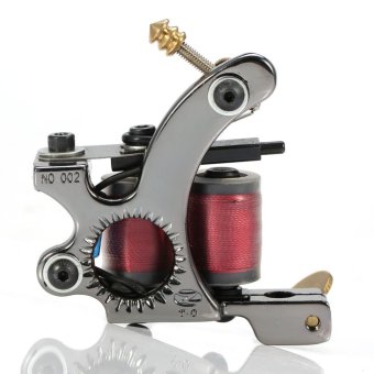 Liner Shader Tattoo Iron Machine 10 Wrap Copper Coils ColoringLining Body Art Tool
