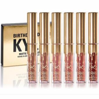 Gambar Lipstik Matte Kylie Birthday Edition isi 6 pcs