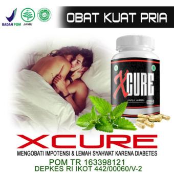 Gambar Liza Herbal X CURE   Obat Herbal Mengatasi Gangguan Syahwat LemahKarena Diabetes Kencing Manis