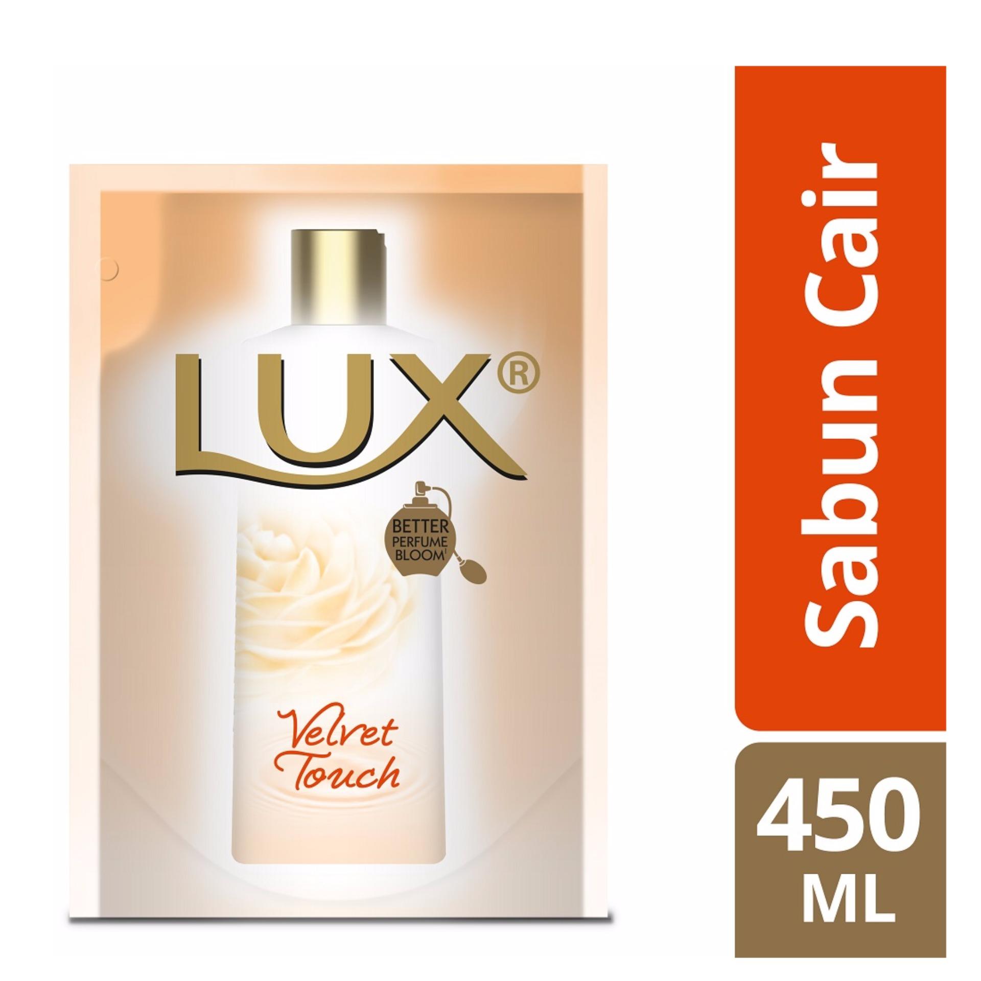 Image result for Lux Velvet Touch Sabun Cair Refill 450ML