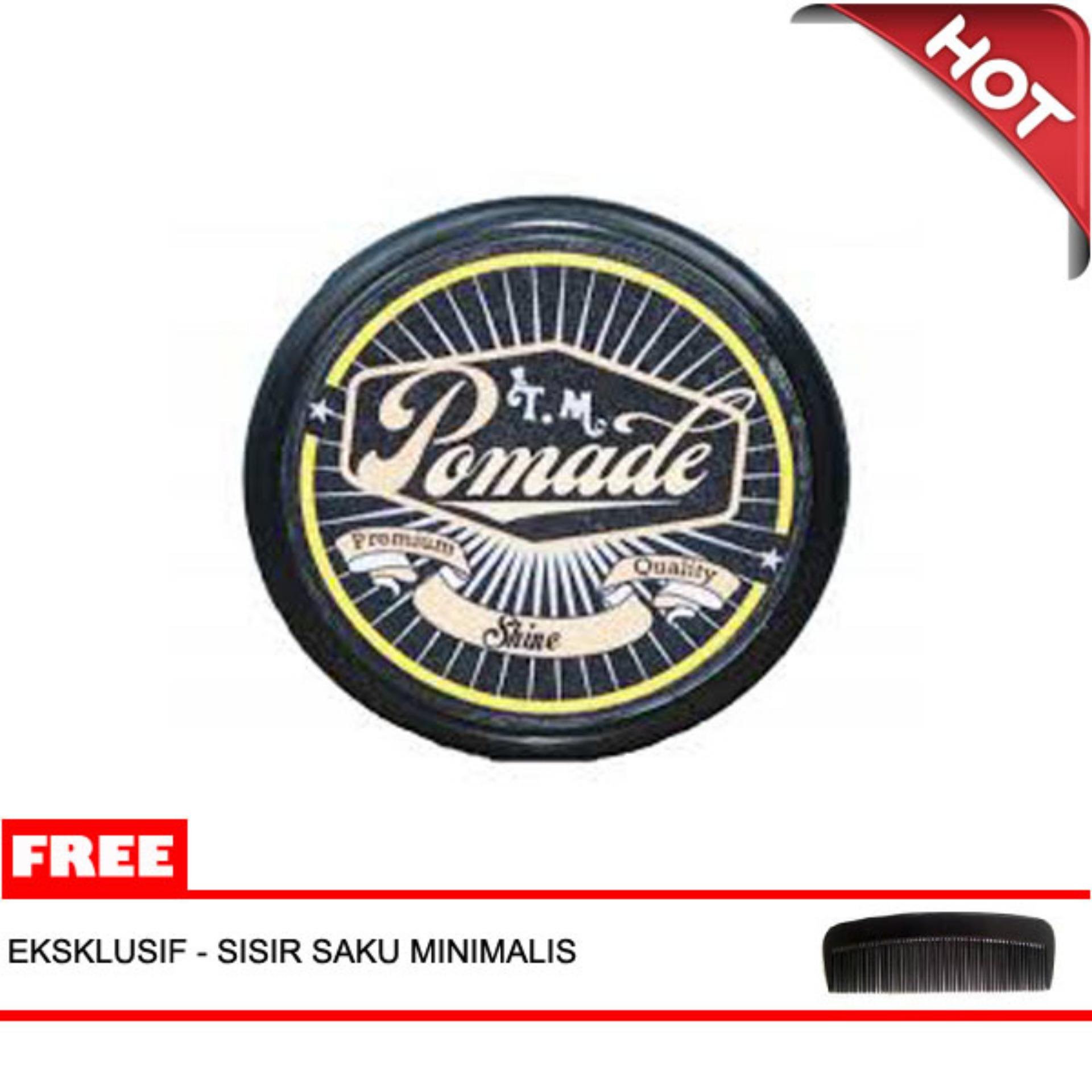 Minyak Rambut TM Pomade Aroma Vanila Kuning Minyak Rambut TM Pomade Aroma Vanila Kuning
