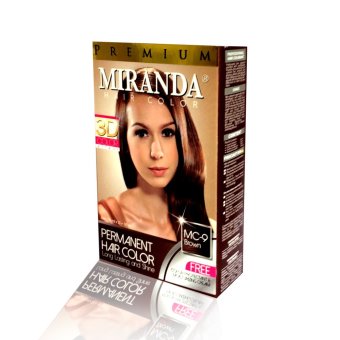 Miranda Premium Hair Color 3D MC-9 Brown Miranda Premium Hair Color 3D MC-9 Brown