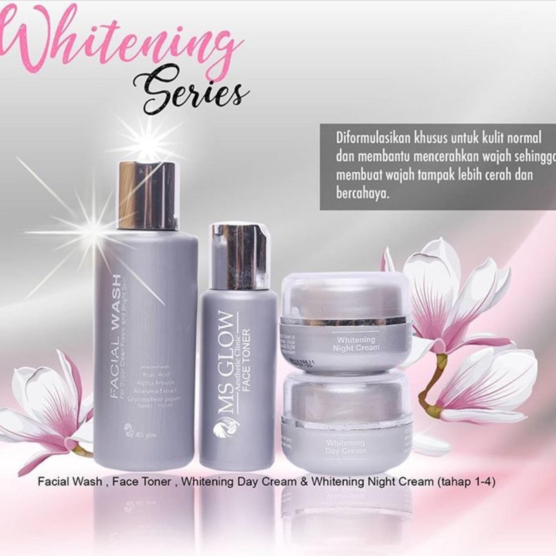 Flash Sale MS Glow Whitening Series / Perawatan wajah untuk kulit normal memutihkan