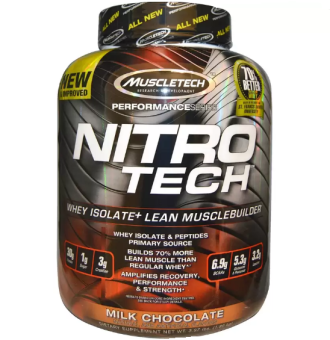 Gambar Muscletech Nitrotech Nitro Tech 4 lbs 70% better