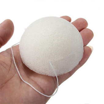 Natural Konjac Jelly Fiber Face Wash Cleanser Sponge Puff Exfoliator(White) Januari 2019 - 3 Natural Konjac Jelly Fiber Face Wash Cleanser Sponge Puff Exfoliator(White) - 3