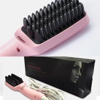 negative ion Pro LCD Electric Brush Hair Straightener CombProfessional Straightening Irons Iron with anion generator - intl negative ion Pro LCD Electric Brush Hair Straightener CombProfessional Straightening Irons Iron with anion generator - intl