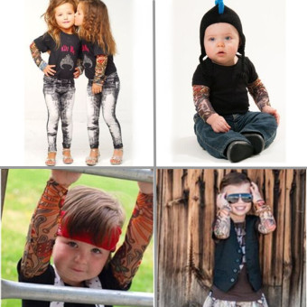 Nilon Stoking Lengan Anak-anak Sementara Lengan Tato Keren Tato Untuk Anak Unisex H08 Juni 2018 - 3 Nilon Stoking Lengan Anak-anak Sementara Lengan Tato Keren Tato Untuk Anak Unisex H08 - 3