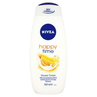 Gambar Nivea Happy Time Shower Cream 500 ml Made In Europe