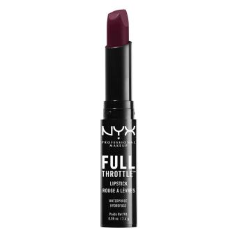 Gambar NYX Professional Makeup Full Throttle Lipstick Night Crawler   Lipstik Matte Tahan Air Waterproof Kissproof Pigmented