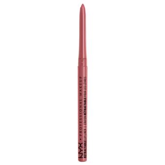Gambar NYX Professional Makeup Mechanical Pencil Lip Nude Pink   Pensil Bibir Creamy yang Pigmented dan Tahan Lama Long Lasting Long Wearing
