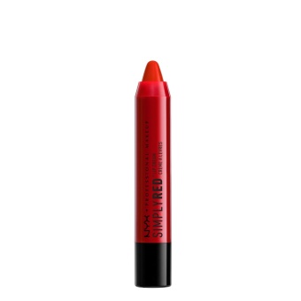 Gambar NYX Professional Makeup Simply Red   Russian Roulette Lipcream Lipstick Creamy