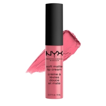 Gambar NYX Professional Makeup Soft Matte Lip Cream 11 Milan   Lipstik Matte Pink Long Lasting Lightweight Tahan Lama