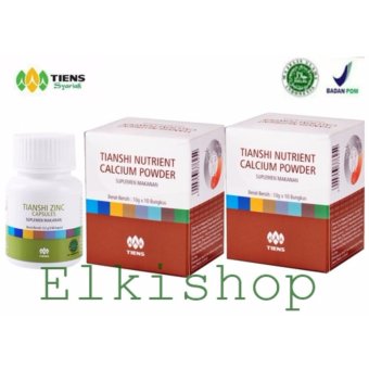 Peninggi Badan Terbaik dunia Nutrient Hight Calsium Powder dan ZincTiens