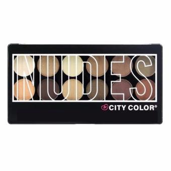 Gambar Pokiegold City Colors Nudes Eyeshadow Palette