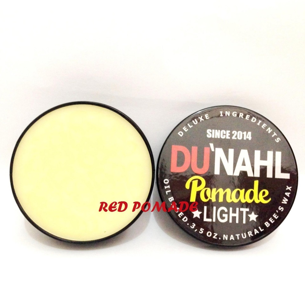 Pomade Dunahl Du'nahl Light / High Shine Oilbased Oil Based + Free Sisir Saku Pomade Dunahl Du'nahl Light / High Shine Oilbased Oil Based + Free Sisir Saku