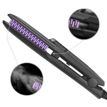Professional Argan Oil Vapor System Tourmaline Ceramic HairStraightener SPA Steam Hair Iron Fast Hair Straightening Iron -Intl Professional Argan Oil Vapor System Tourmaline Ceramic HairStraightener SPA Steam Hair Iron Fast Hair Straightening Iron -Intl