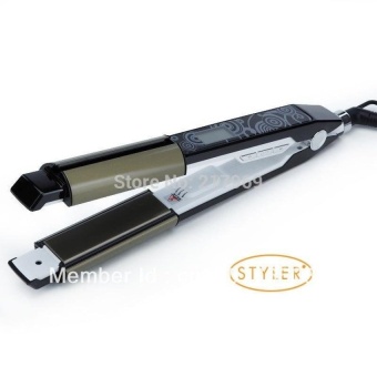 Professional High quality Hair Straightener Iron Nano TitaniumCeramic Hair Straightening Black Fast - intl Professional High quality Hair Straightener Iron Nano TitaniumCeramic Hair Straightening Black Fast - intl