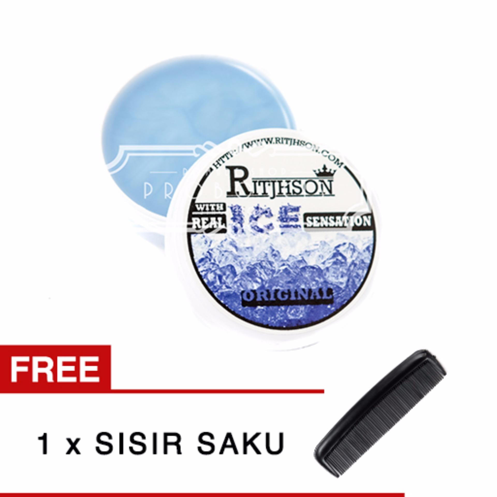 Ritjhson Ice Original Pomade 100gr Ritjhson Ice Original Pomade 100gr