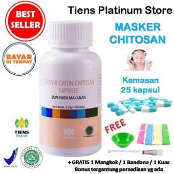 Tiens Masker Spirulina Herbal Pemutih Wajah Paket 20 Kapsul Gratis Kuas Member. Source · RP