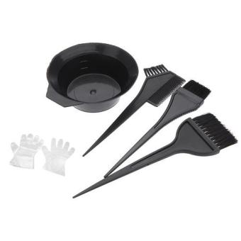 TokoBagusIndo Set 8pcs Alat Cat Rambut Komplit - Mangkok, Kuas, 3pcs Sisir, 4pcs Sarung Tangan TokoBagusIndo Set 8pcs Alat Cat Rambut Komplit - Mangkok, Kuas, 3pcs Sisir, 4pcs Sarung Tangan
