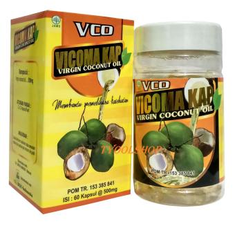 Gambar Vicoma Kap Virgin Coconut Oil VCO minyak   60 kapsul