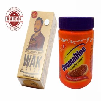 Wak Doyok Cream Original Hologram + Ovomaltine Crunchy Cream Selai Coklat - 380gr - BPOM & EXP LAMA Wak Doyok Cream Original Hologram + Ovomaltine Crunchy Cream Selai Coklat - 380gr - BPOM & EXP LAMA