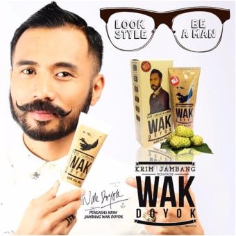 Wak Doyok - Krim Penumbuh Rambut Jambang, Rambut, dan Bulu Ampuh - 75ml Wak Doyok - Krim Penumbuh Rambut Jambang, Rambut, dan Bulu Ampuh - 75ml