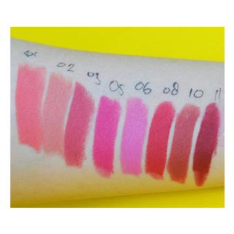 Wardah Longlasting Lipstick 08 Red Velvet - Warna Pigmented Lipstik Matte Juni 2018 - 5 Wardah Longlasting Lipstick 08 Red Velvet - Warna pigmented Lipstik Matte - 5
