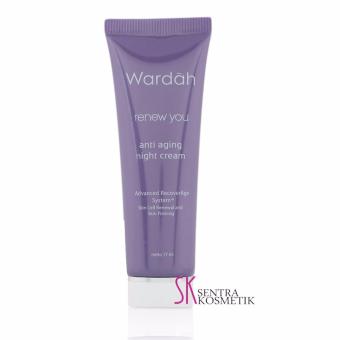 Wardah Renew You Anti Aging Night Cream - 17 ml | Lazada Indonesia