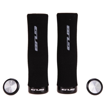 Gambar 1 Pair Comfortable Anti Skid Sponge Foam Handlebar for MTB Road Bicycle(Black)   intl