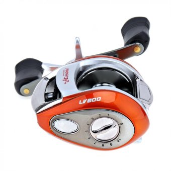 12 + 1 BB 6.3:1 rasio Gear Stainless Steel memancing umpan Casting Reel dengan Magnetic rem (tangan kiri)