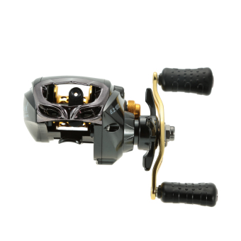 12 x 1 bantalan bola pancingan 6,3:1 rasio roda gigi kanankiri rol umpan Casting Reel Pancing sistem pengereman magnetik memberikan kecepatan tinggi ikan gulung - International