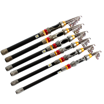 Gambar 1.8m  3.6m Saltwater Telescopic Fishing Rod Stick Ultra Light BoatCarbon Fiber Fishing Rod Spinning Fishing Pole outdoor adventure  intl