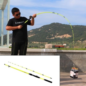 Gambar 2 Jenis (tipe 1#) pancing M tindakan 8 25g Lure berat Casting Lure Fishing Rod (dengan hook)   intl