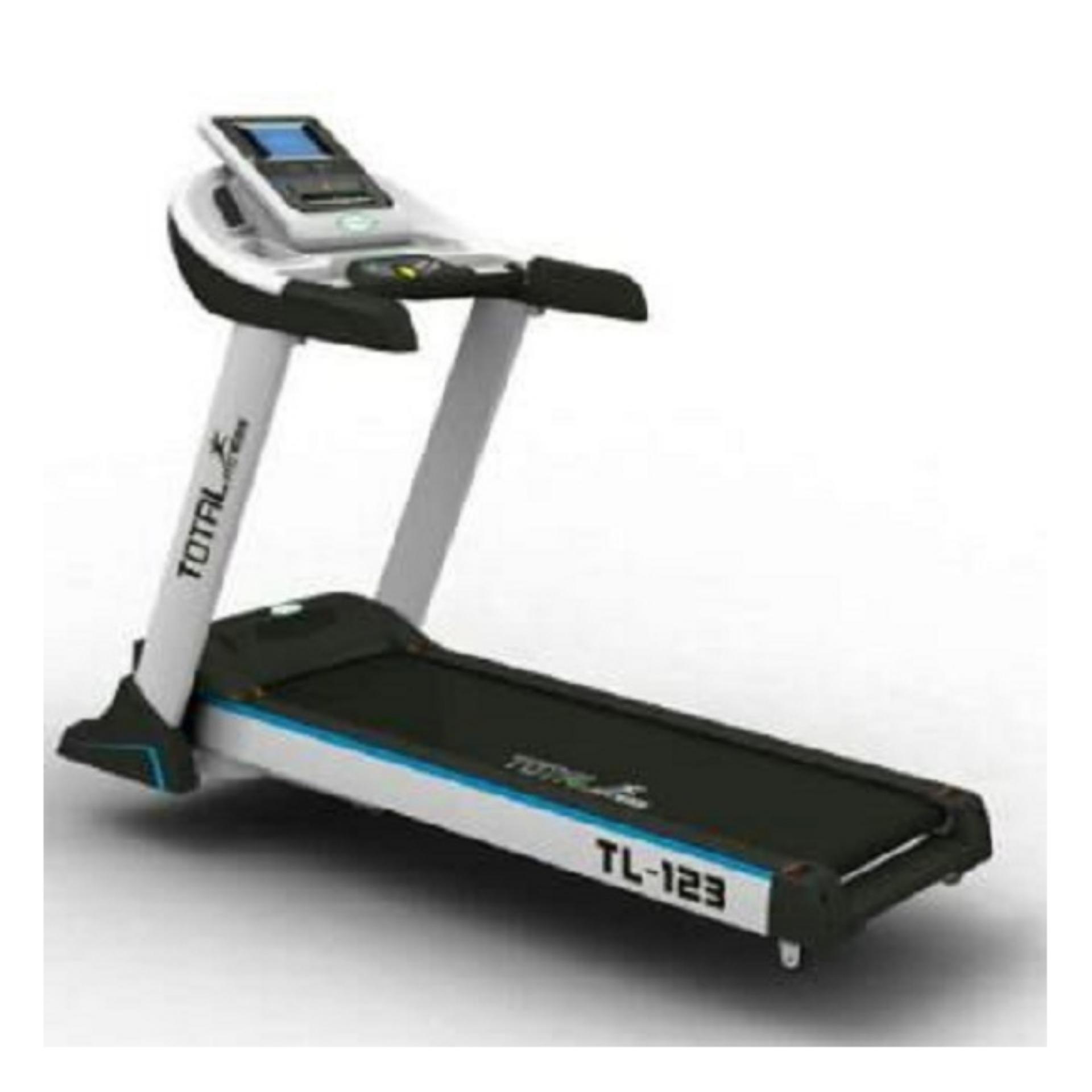 Alat Fitness Treadmill Elektrik Komersial TL123 Motor 3 Hp