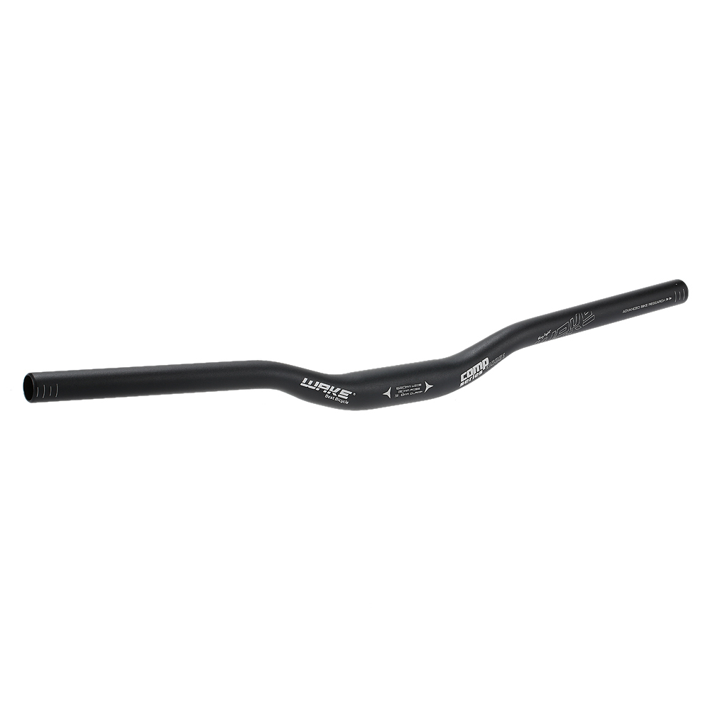 Aluminum Alloy Cycling MTB Mountain Bike Riser Handlebar 31.8 * 620mm - intl .