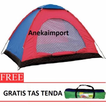 Anekaimportdotcom Tenda Camping 2-3 Orang Ukuran 200cm X150cmx110cm SY210 Oktober 2019 - 2 Anekaimportdotcom Tenda Camping 2-3 Orang Ukuran 200cm x150cmx110cm SY210 - 2