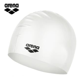 Arena Silikon Warna Solid Pria Dan Wanita Tahan Air Topi Renang Topi Renang